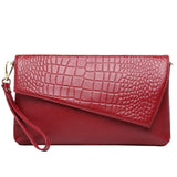 Litchi grain top layer cowhide fashion Shoulder bag Multifunctional leather Clutch bag Large capacity crossbody bags for women - V.I.P Digital Presence