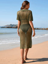 Long skirt loose solid color vacation pullover fashionable women's dress - V.I.P Digital Presence