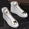Martin boots men's high top board shoes metal casual leather boots men's Korean version trendy street dance shoes - V.I.P Digital Presence