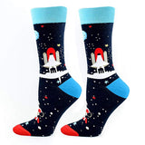 Math Print Men's Socks Space Leisure In Tube Socks Autumn And Winter New Style Cotton Socks Trendy Socks - V.I.P Digital Presence