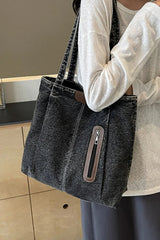 Medium Denim Tote Bag - V.I.P Digital Presence
