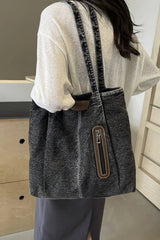 Medium Denim Tote Bag - V.I.P Digital Presence