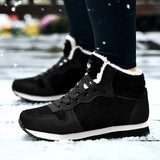 Men Boots Waterproof Winter Boots Men Lightweight Hight Top Plus 48 No Slip Warm Snow Boots Plush Women Footwear Leather Shoes - V.I.P Digital Presence