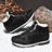 Men Boots Waterproof Winter Boots Men Lightweight Hight Top Plus 48 No Slip Warm Snow Boots Plush Women Footwear Leather Shoes - V.I.P Digital Presence