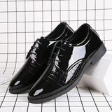 Men Leather Shoes Business Formal Fashion Leather Shoes Korean Style Casual Youth Versatile Men Leather Shoes - V.I.P Digital Presence