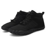 Men's and women's couple's outdoor cotton shoes, non-slip and wear-resistant hiking shoes, warm high-top plus wool boots, cold-resistant hiking shoes - V.I.P Digital Presence