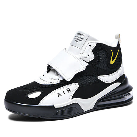 Men's autumn winter high-top air cushion basketball shoes middle school students sports thick-soled running shoes - V.I.P Digital Presence