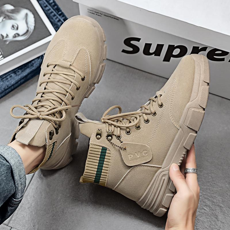 Men's autumn winter retro fashion high-top shoes Martin boots work boots motorcycle boots labor protection shoes - V.I.P Digital Presence