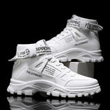 Men's Boots New Casual Fashion Men's Ankle Boots  Retro Sports Platform Sole Heightening Ankle Men Boots Lace-up Shoes for Men - V.I.P Digital Presence