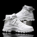 Men's Boots New Casual Fashion Men's Ankle Boots  Retro Sports Platform Sole Heightening Ankle Men Boots Lace-up Shoes for Men - V.I.P Digital Presence