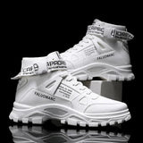 Men's Boots New Casual Fashion Men's Ankle Boots  Retro Sports Platform Sole Heightening Ankle Men Boots Lace-up Shoes for Men - V.I.P Digital Presence
