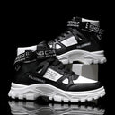 Men's Boots New Casual Fashion Men's Ankle Boots  Retro Sports Platform Sole Heightening Ankle Men Boots Lace-up Shoes for Men - V.I.P Digital Presence