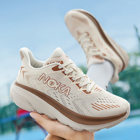 Men's fashion shoes breathable mesh thick-soled running shoes marathon outdoor running shoes - V.I.P Digital Presence