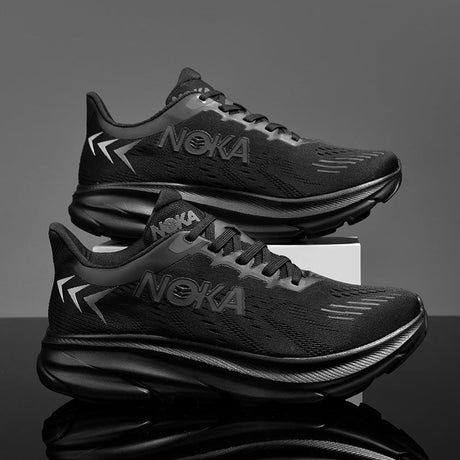 Men's fashion shoes breathable mesh thick-soled running shoes marathon outdoor running shoes - V.I.P Digital Presence