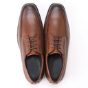 Men's leather shoes, men's color polishing shoes, men's shoes, one foot stepping men's leather shoes, small square toe Japanese men's leather shoes - V.I.P Digital Presence