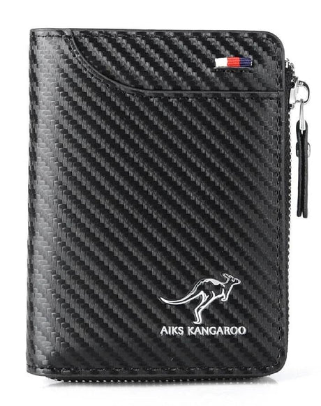 Men's  Protected PU Leather Wallet Vintage Short Purse - V.I.P Digital Presence