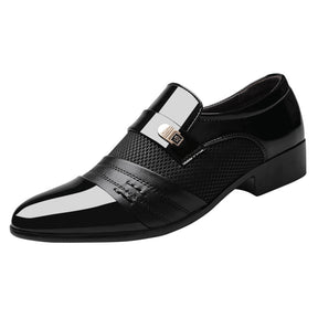 Men's shoes, leather shoes, men's casual shoes, business formal shoes, plus size versatile wedding shoes - V.I.P Digital Presence