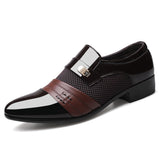 Men's shoes, leather shoes, men's casual shoes, business formal shoes, plus size versatile wedding shoes - V.I.P Digital Presence
