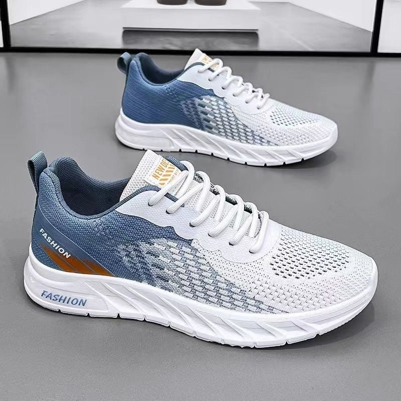 Men's shoes, new summer sports and leisure shoes, breathable and odor resistant mesh shoes, trendy and versatile running shoes - V.I.P Digital Presence