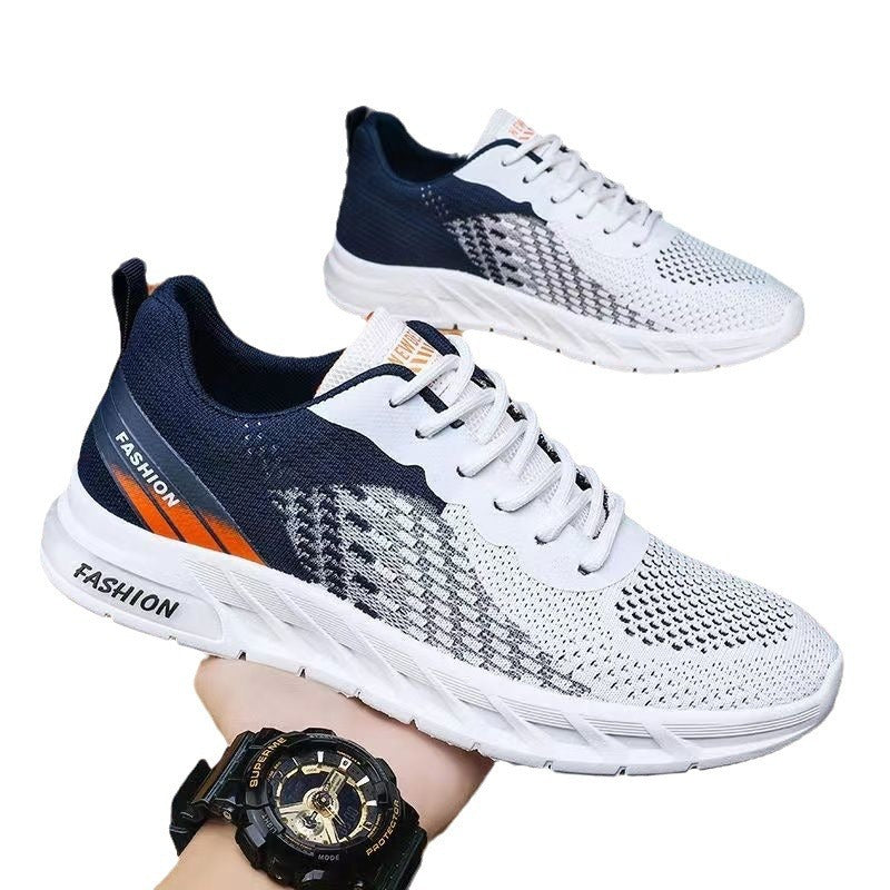 Men's shoes, new summer sports and leisure shoes, breathable and odor resistant mesh shoes, trendy and versatile running shoes - V.I.P Digital Presence