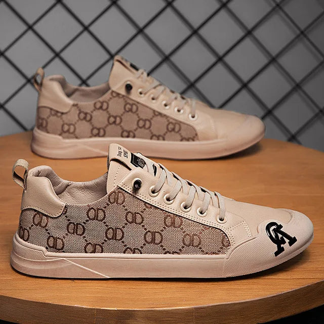 Men's shoes new summer trend casual board shoes versatile breathable thin youth white shoes, one foot canvas trendy shoes - V.I.P Digital Presence