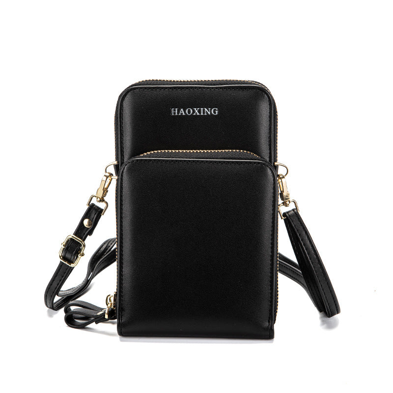 Men's Shoulder Bag Multifunctional Outdoor Sports Satchel Trend Brand Fashion Vertical Mobile Phone Bag - V.I.P Digital Presence