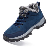 Men's snow boots with winter fleece insulation, outdoor boots, cotton shoes, lightweight boots - V.I.P Digital Presence