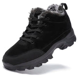 Men's snow boots with winter fleece insulation, outdoor boots, cotton shoes, lightweight boots - V.I.P Digital Presence