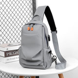 Men's sports chest bag shoulder bag simple men's crossbody bag fashionable small shoulder bag - V.I.P Digital Presence
