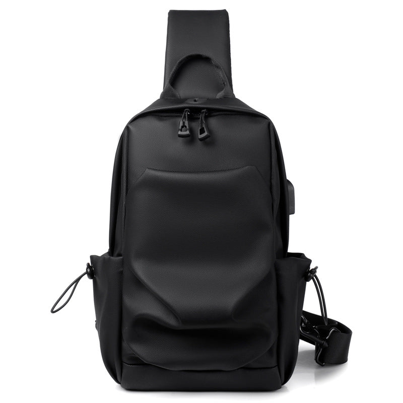 Men's sports chest bag shoulder bag simple men's crossbody bag fashionable small shoulder bag - V.I.P Digital Presence