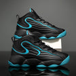 Men's sports shoes with leather surface, trendy shoes, Korean version, fashionable basketball shoes - V.I.P Digital Presence