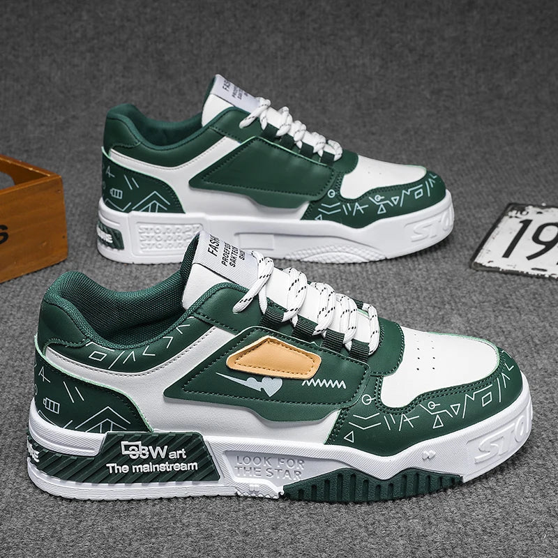 Men's thick soled shoes are fashionable breathable deodorizing wear-resistant and shock-absorbing - V.I.P Digital Presence