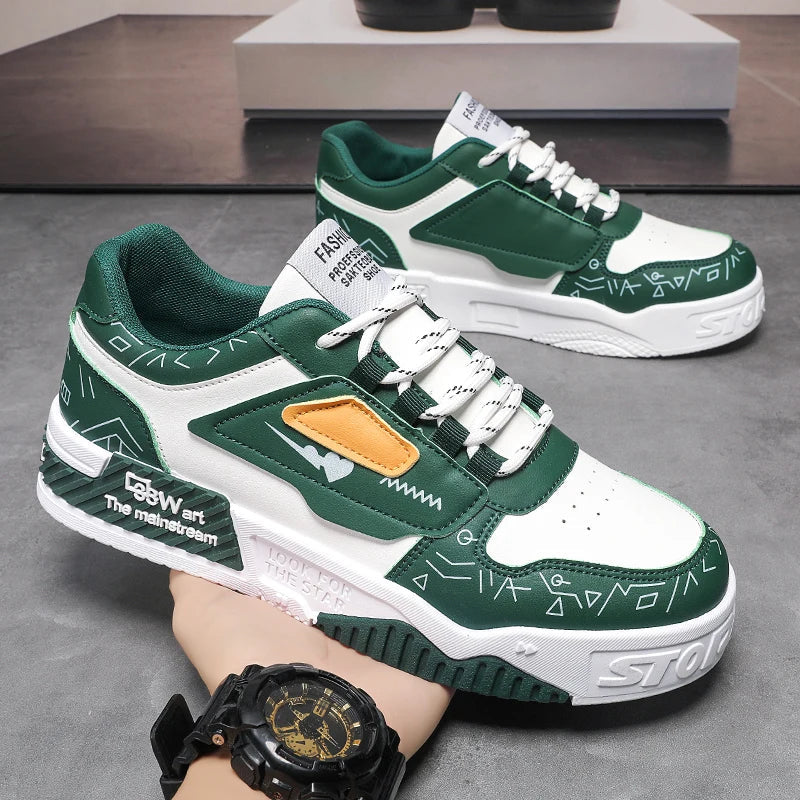 Men's thick soled shoes are fashionable breathable deodorizing wear-resistant and shock-absorbing - V.I.P Digital Presence