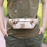 Men's waist bag mobile phone bag multifunctional sports and leisure men's bag outdoor camouflage bag - V.I.P Digital Presence