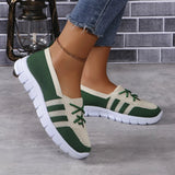 Mesh Contrast Flat Slip-Ons - V.I.P Digital Presence