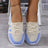 Mesh Contrast Flat Slip-Ons - V.I.P Digital Presence