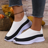 Mesh Contrast Flat Slip-Ons - V.I.P Digital Presence