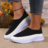 Mesh Contrast Flat Slip-Ons - V.I.P Digital Presence