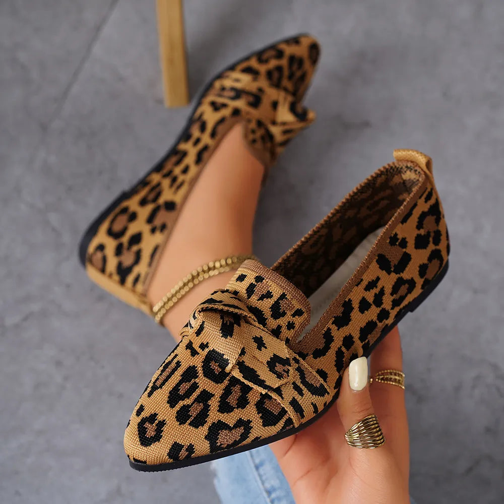 Mesh Point Toe Flat Slip-Ons - V.I.P Digital Presence