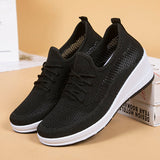 Mesh shoes women's inner height shoes breathable mesh surface slip resistant soft sole comfortable casual shoes - V.I.P Digital Presence