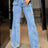 Mid Rise Straight Jeans with Cargo Pockets - V.I.P Digital Presence