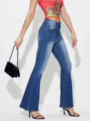 Mid-Rise Waist Bootcut Jeans - V.I.P Digital Presence