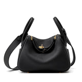 Mini genuine leather shoulder crossbody bag pillow bag versatile lindy small bag doctor bag trendy - V.I.P Digital Presence