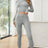 Mock Neck Long Sleeve Top and Leggings Active Set - V.I.P Digital Presence
