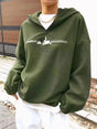 Mountain Quarter Zip Long Sleeve Hoodie - V.I.P Digital Presence