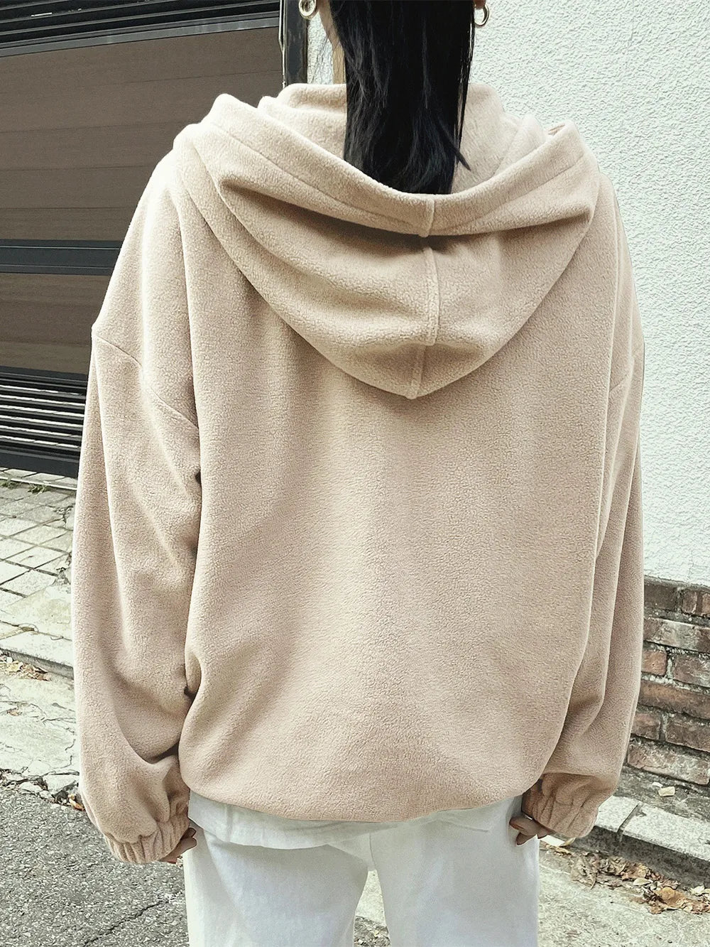 Mountain Quarter Zip Long Sleeve Hoodie - V.I.P Digital Presence