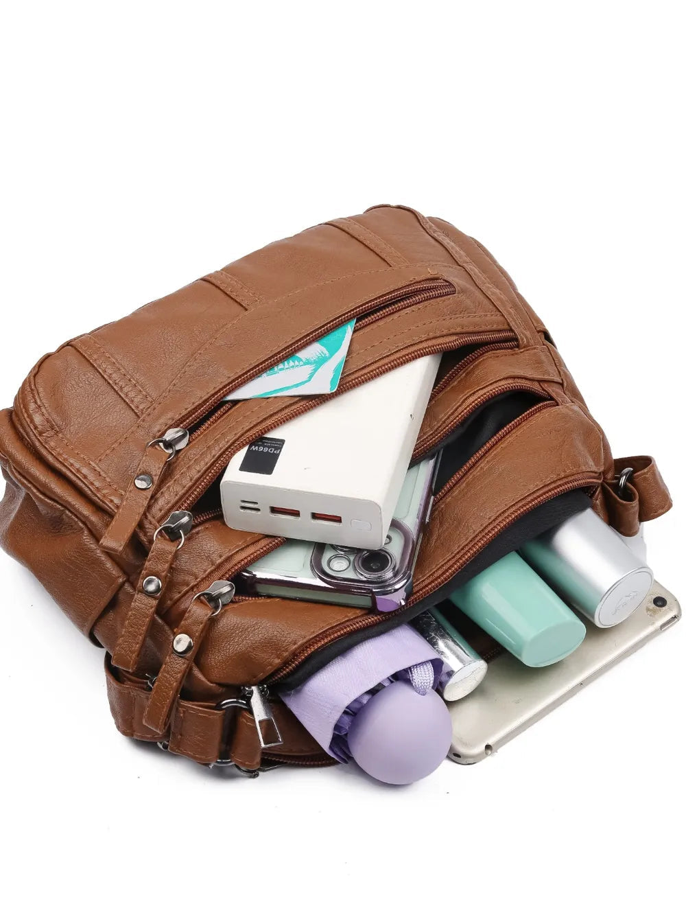 Multi-Compartment Crossbody Bag - V.I.P Digital Presence