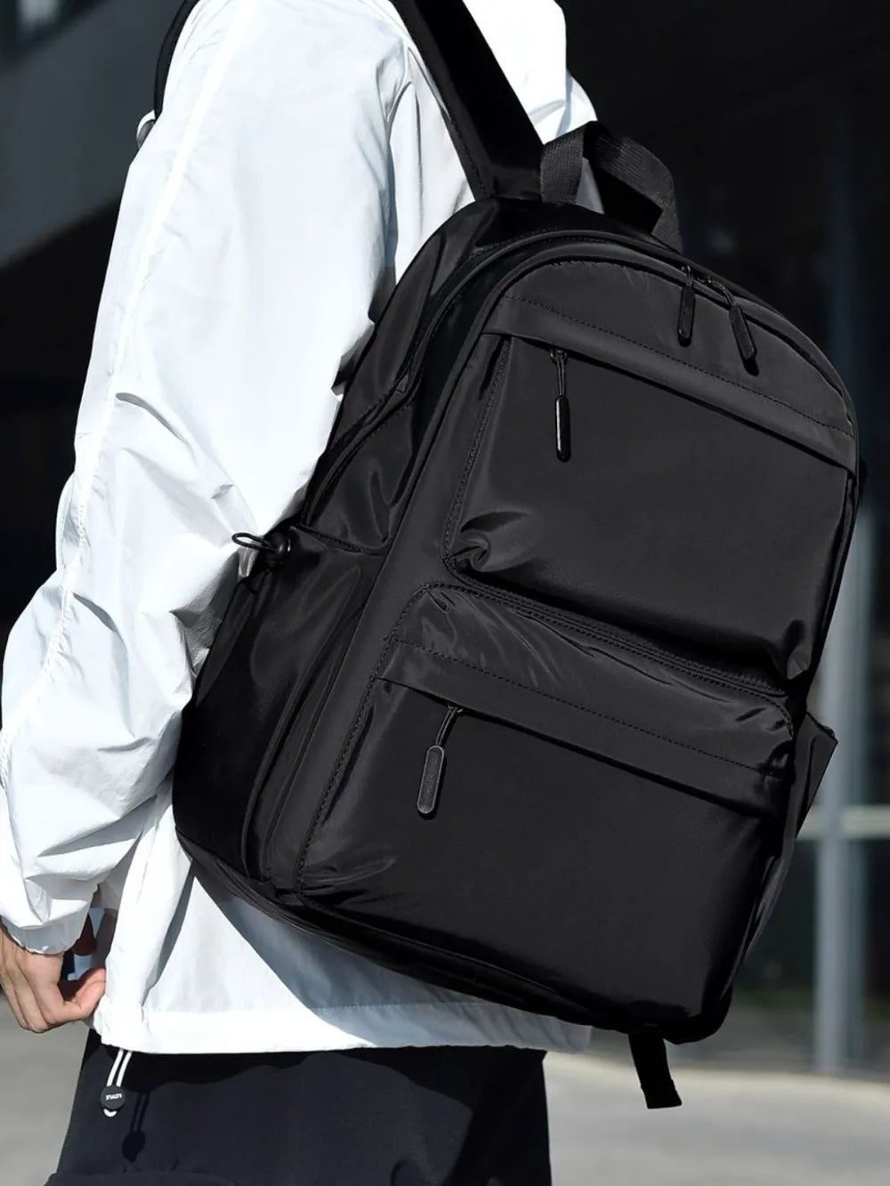 Multi Pocketed Adjustable Strap Backpack Bag - V.I.P Digital Presence