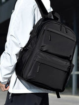 Multi Pocketed Adjustable Strap Backpack Bag - V.I.P Digital Presence
