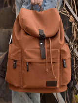 Multi Pockets Adjustable Strap Canvas Backpack Bag - V.I.P Digital Presence